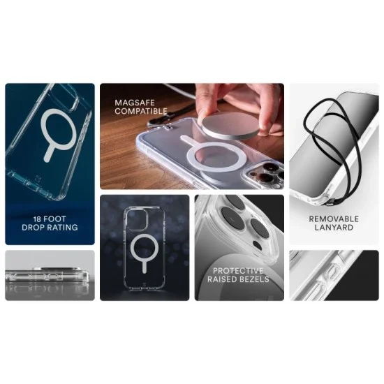 Bodyguardz accent magsafe clear case for iphone 17 pro Max